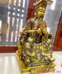 Tượng Ngọc Hoàng Cao 66cm Bằng Đồng