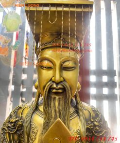 Tượng Ngọc Hoàng Cao 66cm Bằng Đồng