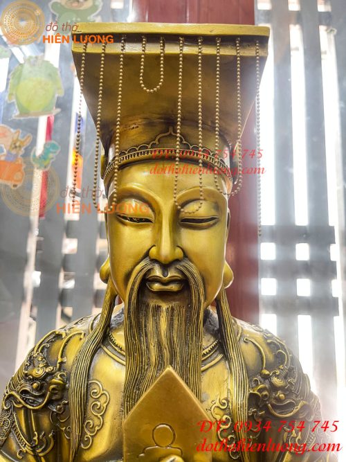 Tượng Ngọc Hoàng Cao 66cm Bằng Đồng