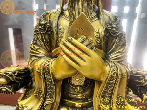 Tượng Ngọc Hoàng Cao 66cm Bằng Đồng