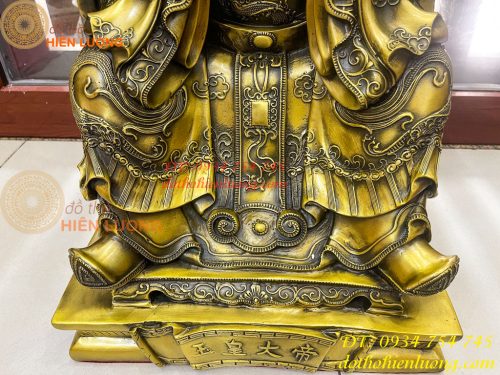 Tượng Ngọc Hoàng Cao 66cm Bằng Đồng