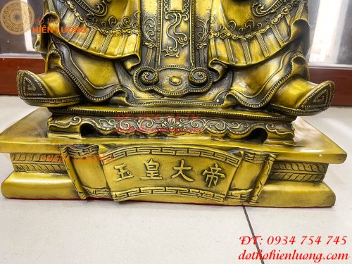 Tượng Ngọc Hoàng Cao 66cm Bằng Đồng