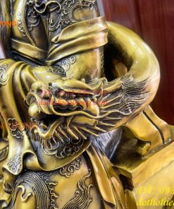 Tượng Ngọc Hoàng Cao 66cm Bằng Đồng