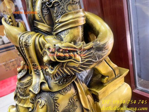 Tượng Ngọc Hoàng Cao 66cm Bằng Đồng