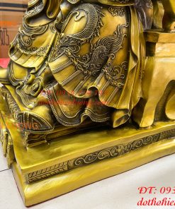 Tượng Ngọc Hoàng Cao 66cm Bằng Đồng