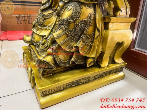 Tượng Ngọc Hoàng Cao 66cm Bằng Đồng