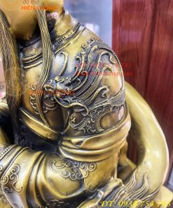 Tượng Ngọc Hoàng Cao 66cm Bằng Đồng
