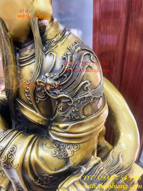 Tượng Ngọc Hoàng Cao 66cm Bằng Đồng
