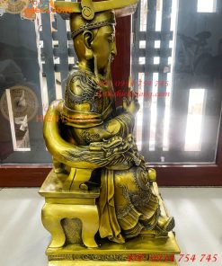 Tượng Ngọc Hoàng Cao 66cm Bằng Đồng