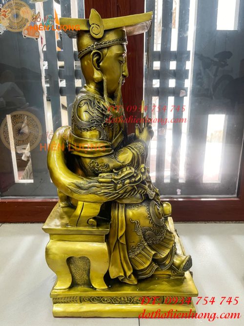 Tượng Ngọc Hoàng Cao 66cm Bằng Đồng