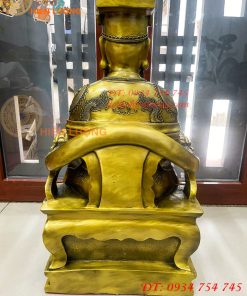 Tượng Ngọc Hoàng Cao 66cm Bằng Đồng
