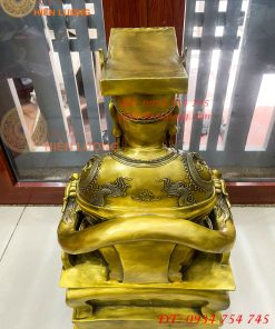 Tượng Ngọc Hoàng Cao 66cm Bằng Đồng