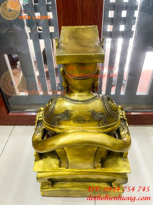 Tượng Ngọc Hoàng Cao 66cm Bằng Đồng