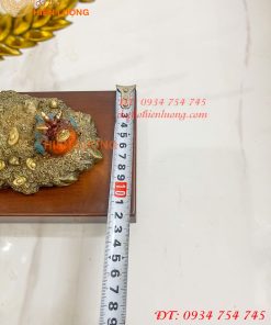 Cây Lúa Bằng Đồng Decor Cao 26cm Để Bàn Trang Trí
