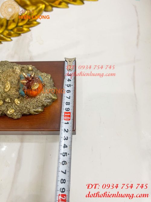 Cây Lúa Bằng Đồng Decor Cao 26cm Để Bàn Trang Trí