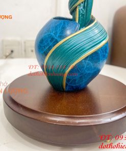 Cây Lúa Bằng Đồng Decor Cao 30cm Để Bàn Trang Trí