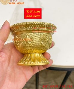 Chén Cúng Dường Mật Tông Bằng Đồng
