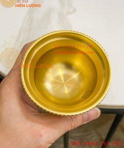 Chén Cúng Dường Mật Tông Bằng Đồng