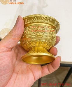 Chén Cúng Dường Mật Tông Bằng Đồng