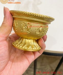 Chén Cúng Dường Mật Tông Bằng Đồng