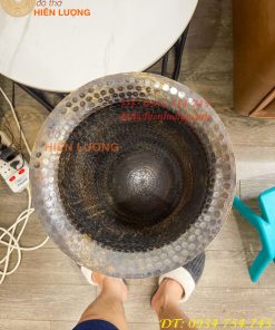 Chậu Cắm Hoa Bằng Đồng Kèm Giá Đỡ