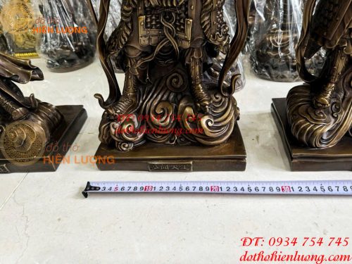 Bộ Tứ Đại Thiên Vương Cao 50cm Bằng Đồng