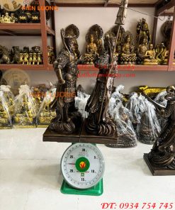 Bộ Tứ Đại Thiên Vương Cao 50cm Bằng Đồng