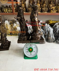 Bộ Tứ Đại Thiên Vương Cao 50cm Bằng Đồng