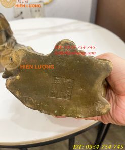 Tượng Văn Thù Phổ Hiền Cao 20cm Bằng Đồng Hun
