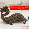 Lư Xông Trầm Long Quy Nắp Mở Bằng Đồng Hun
