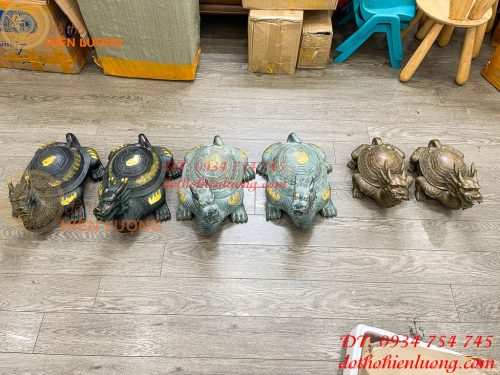 Long Quy Bát Quái Bằng Đồng Cỡ Đại Phong Thủy Trấn Trạch