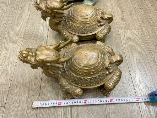 Long Quy Bát Quái Bằng Đồng Cỡ Đại Phong Thủy Trấn Trạch