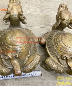 Long Quy Bát Quái Bằng Đồng Cỡ Đại Phong Thủy Trấn Trạch