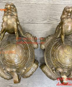Long Quy Bát Quái Bằng Đồng Cỡ Đại Phong Thủy Trấn Trạch