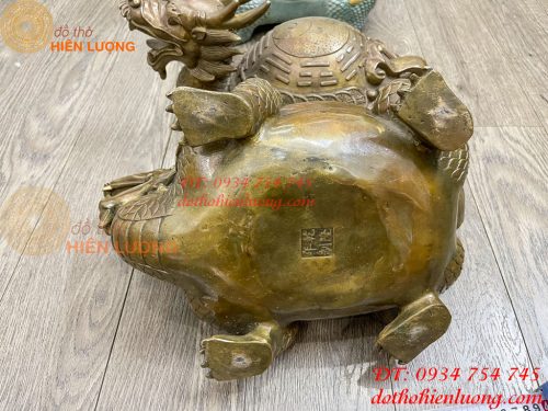 Long Quy Bát Quái Bằng Đồng Cỡ Đại Phong Thủy Trấn Trạch