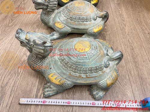 Long Quy Bát Quái Bằng Đồng Cỡ Đại Phong Thủy Trấn Trạch