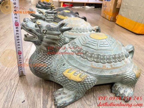 Long Quy Bát Quái Bằng Đồng Cỡ Đại Phong Thủy Trấn Trạch