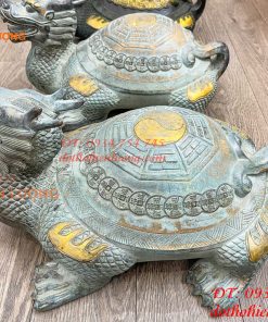 Long Quy Bát Quái Bằng Đồng Cỡ Đại Phong Thủy Trấn Trạch