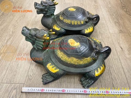 Long Quy Bát Quái Bằng Đồng Cỡ Đại Phong Thủy Trấn Trạch