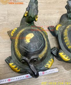 Long Quy Bát Quái Bằng Đồng Cỡ Đại Phong Thủy Trấn Trạch