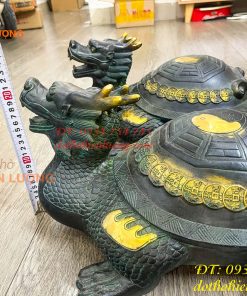 Long Quy Bát Quái Bằng Đồng Cỡ Đại Phong Thủy Trấn Trạch
