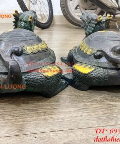 Long Quy Bát Quái Bằng Đồng Cỡ Đại Phong Thủy Trấn Trạch