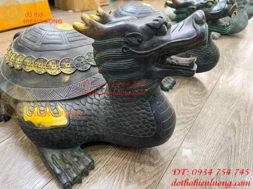 Long Quy Bát Quái Bằng Đồng Cỡ Đại Phong Thủy Trấn Trạch