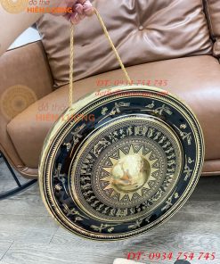Cồng Chiêng Hoa Văn Trống Đồng ĐK 45cm