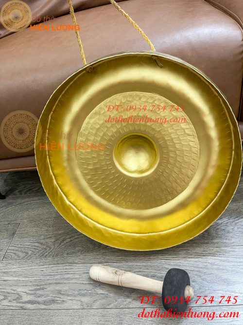 Cồng Chiêng Hoa Văn Trống Đồng ĐK 45cm