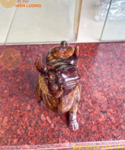 Tượng Trâu Gấm Bằng Đồng Phong Thủy