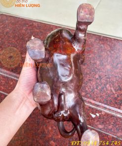 Tượng Trâu Gấm Bằng Đồng Phong Thủy