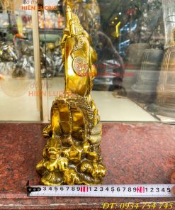 Mô Hình Thuyền Buồm Bằng Đồng Phong Thủy