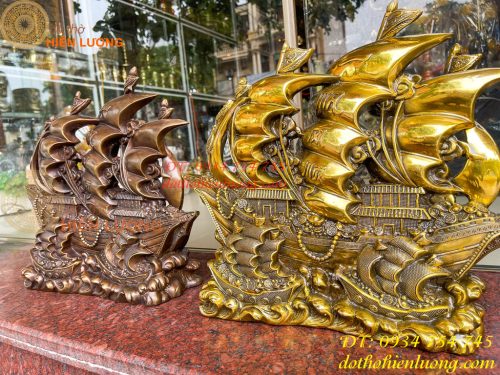 Mô Hình Thuận Buồm Xuôi Gió Bằng Đồng Phong Thủy