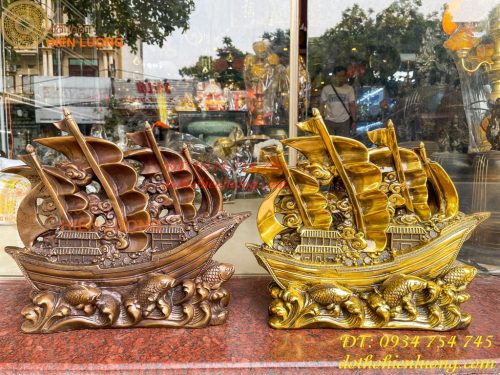 Mô Hình Thuận Buồm Xuôi Gió Bằng Đồng Phong Thủy